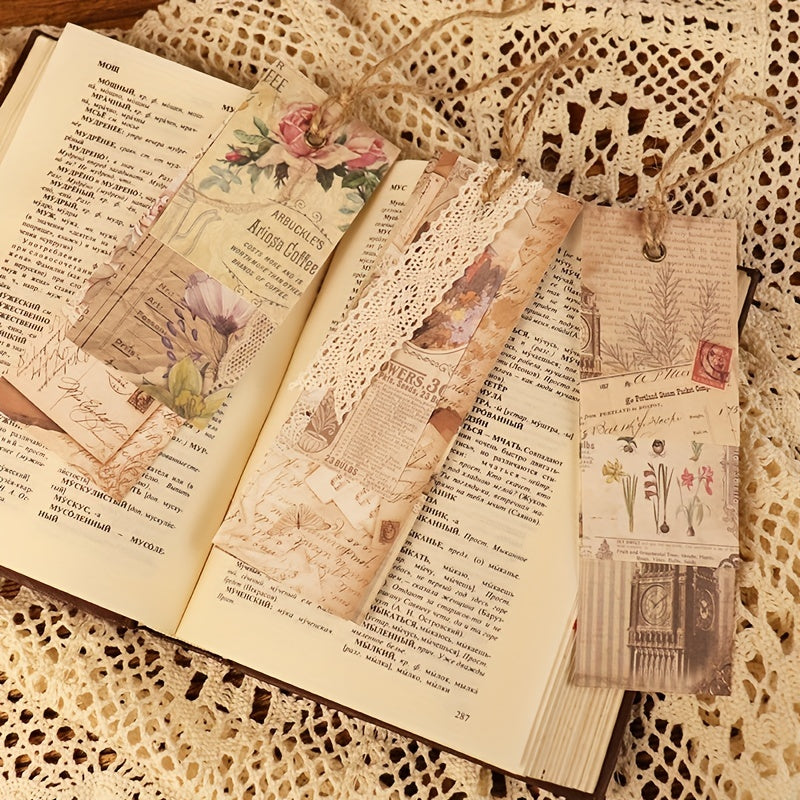 Vintage Scrapbook Paper for Bullet Journals & Art Journaling