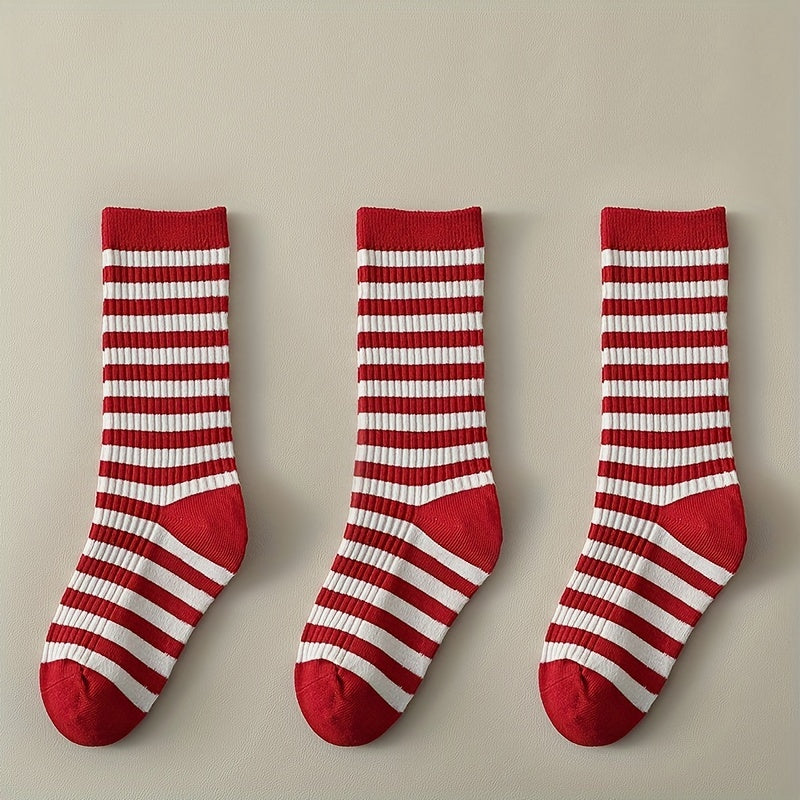 3 Pairs Kids Cartoon Christmas Socks Lucky Warm Cozy Winter Children s Socks