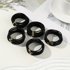 50pcs Ladies Style Hair Tie High Elastic Hair Rope Hair Rubber Band