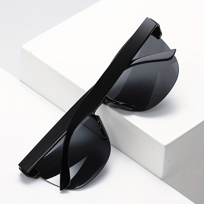 Polarized Half Frame Sports Sunglasses for Driving