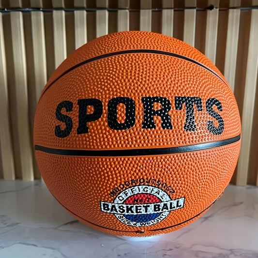 Rubber Ball No 7 Students' Basketball Training Camp Wear-resistant