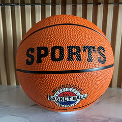 Rubber Ball No 7 Students' Basketball Training Camp Wear-resistant