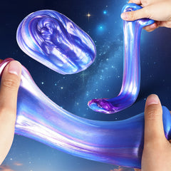 2pcs Galaxy Clay Set Soft Non Stick Crystal Putty Assorted Colors