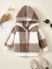 Baby Corduroy Trucker Jacket Toddler Fleece Lined Casual Coat