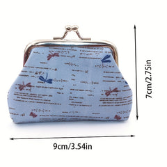 Girls Butterfly Coin Purse Bag Key Bag Birthday Gift Hasp Money Bags Wallet