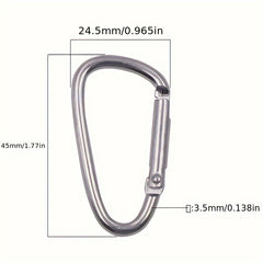 5pcs Waterproof Buckle Bag Backpack Hanging Buckle for Outdoor Hiking
