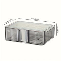 3-in-1 Underwear Panties Socks Storage Box