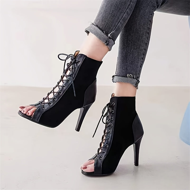 Women's Lace Up Stiletto Dress Sandals Sexy Party Pumps