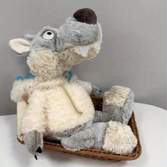 Little Wolf Plush Slipper Soft Cuddly Gift