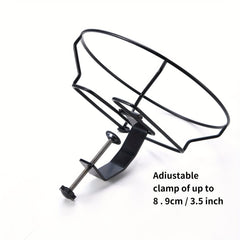Deck Mounted Bird Bath Bowl Spa with Sturdy Steel Clamp
