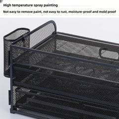 Desktop File Rack Archive Data Drawer Type Metal Storage Cabinet
