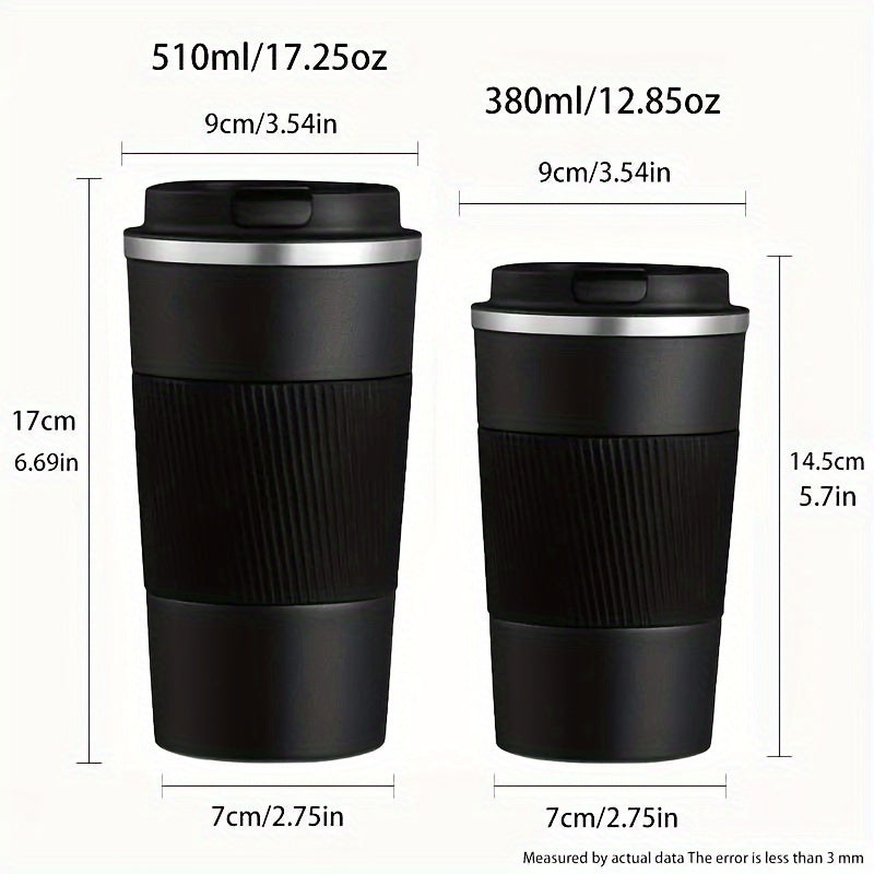 Stainless Steel Travel Mug 380ml 510ml with Lid