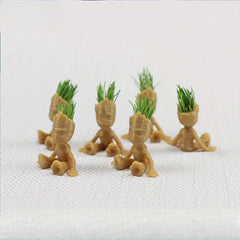 Mini Bonsai Green Plants for DIY Dollhouse Scene Modeling