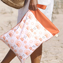 Mommy's Waterproof Diaper Bag w/ Double Zipper & Stroller Hanging