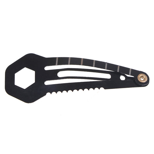 Mini Tool Hairclip Stainless Steel Women Self defense Survival