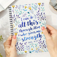Inspirational Spiral Notebook Journal School Office Supplies