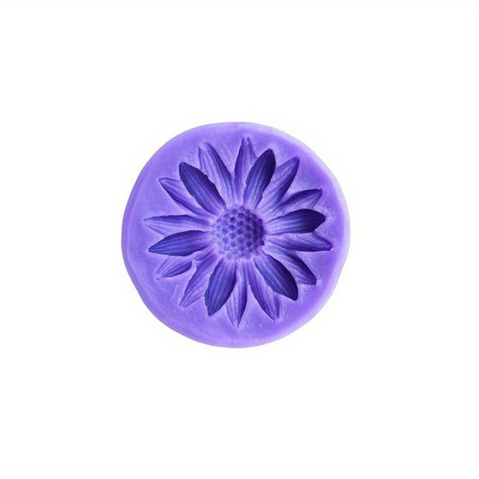 Resin Sunflower & Chrysanthemum Silicone Cake Baking Molds