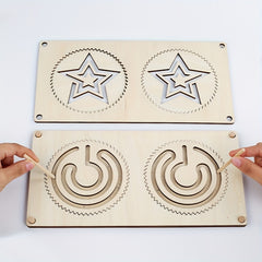 Wooden Learning Board for Cognitive Development Toy