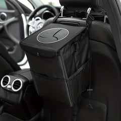 Car Trash Bin Hanging Garbage Can Storage Box Organizer Waterproof