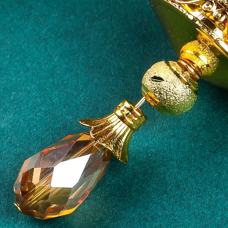Car Aromatherapy Perfume Pendant Empty Bottle Alloy Car Interior Decorations