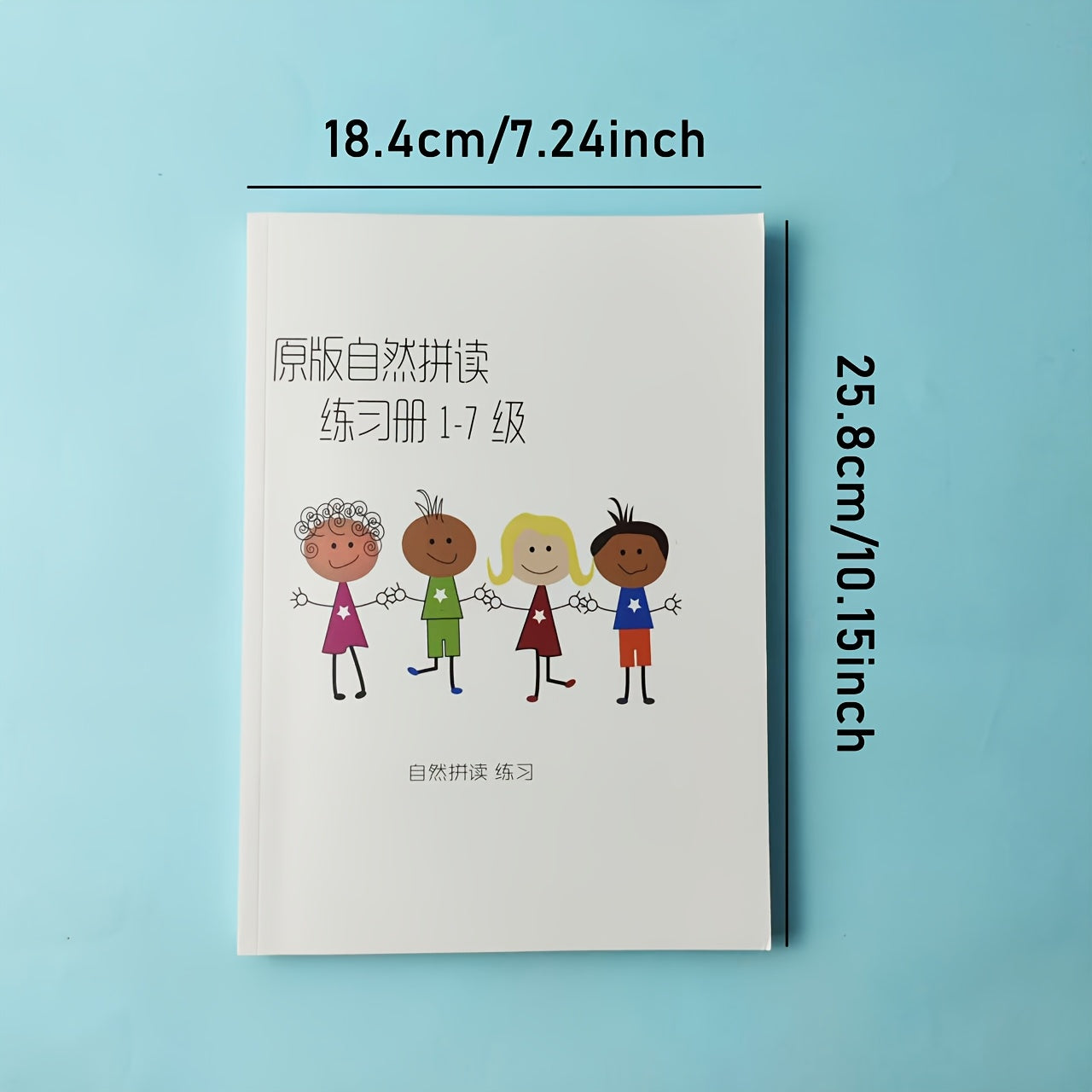 English Phonics Learning Workbook - Language Arts Skills Workbook