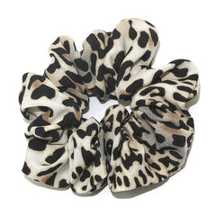 Leopard Hair Scrunchies Sleep Soft Scrunchie for Women Girls