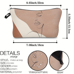 Waterproof Small Makeup Bag for Purse