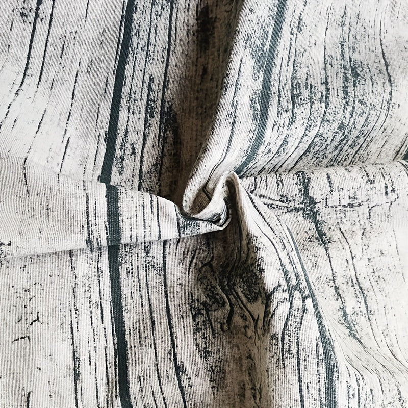 Tree Bark Printed Cotton Linen Fabric 19.6in x150cm