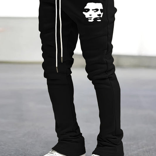 Men's Flared Trousers Street Style Joggers