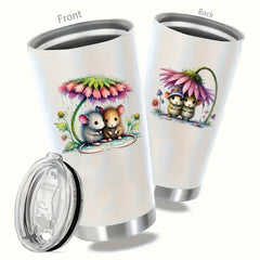 4pcs UV DTF Stickers Set for 16oz Glasses and Coffee Cups