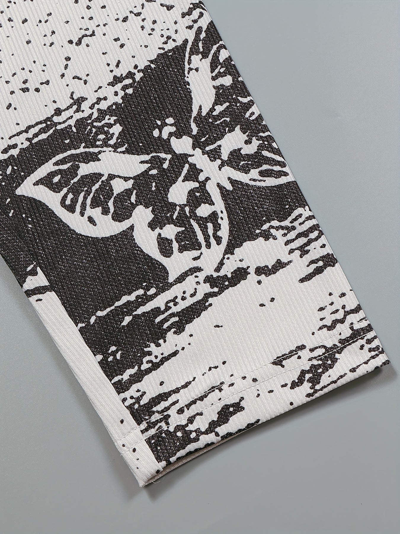  Butterfly Print High Rise Leggings