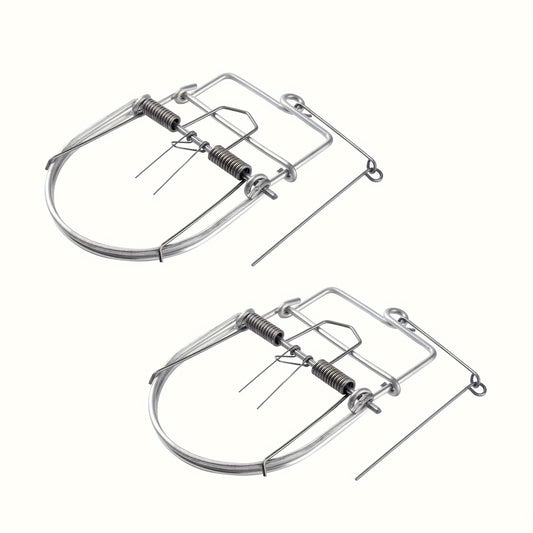 2pcs Outdoor Trap Professional Animal Trap With Paper Box