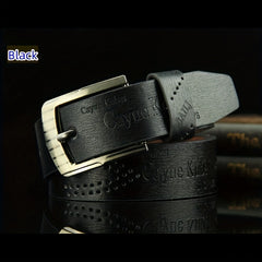 Men's Casual English Belt Youth Street Motorcycle Punk Belt
