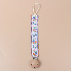 Baby Pacifier Clip Chain BPA-Free Comforting Toy Holder For Girls & Boys