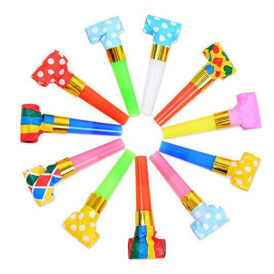 20pcs Plastic Whistle for Party Event Aid Props