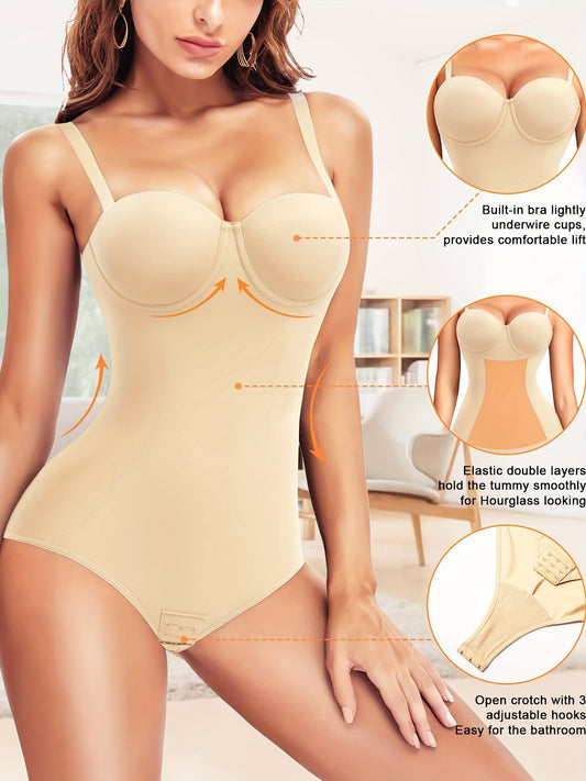 Tummy Control Butt Lifting Body Shaper Slip