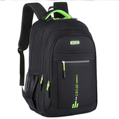 Men's 5-Layer Backpack Water Resistant with Bottle Straps