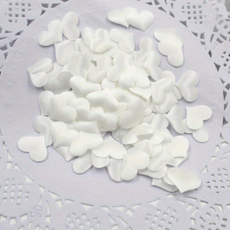 100pcs Heart Confetti Red Deodorized Petals Wedding Table Scatter Decoration