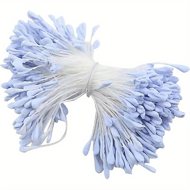 700pcs Double Headed Pipe Cleaner Stamens with Pearl Heads for Crafts