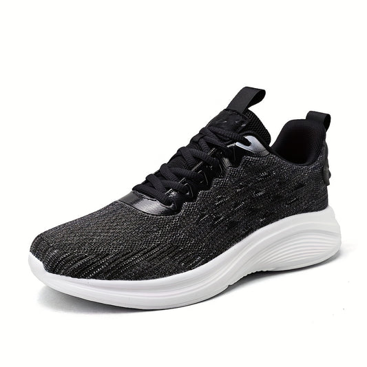 Breathable Lace-Up Sneakers Lightweight Running Shoes