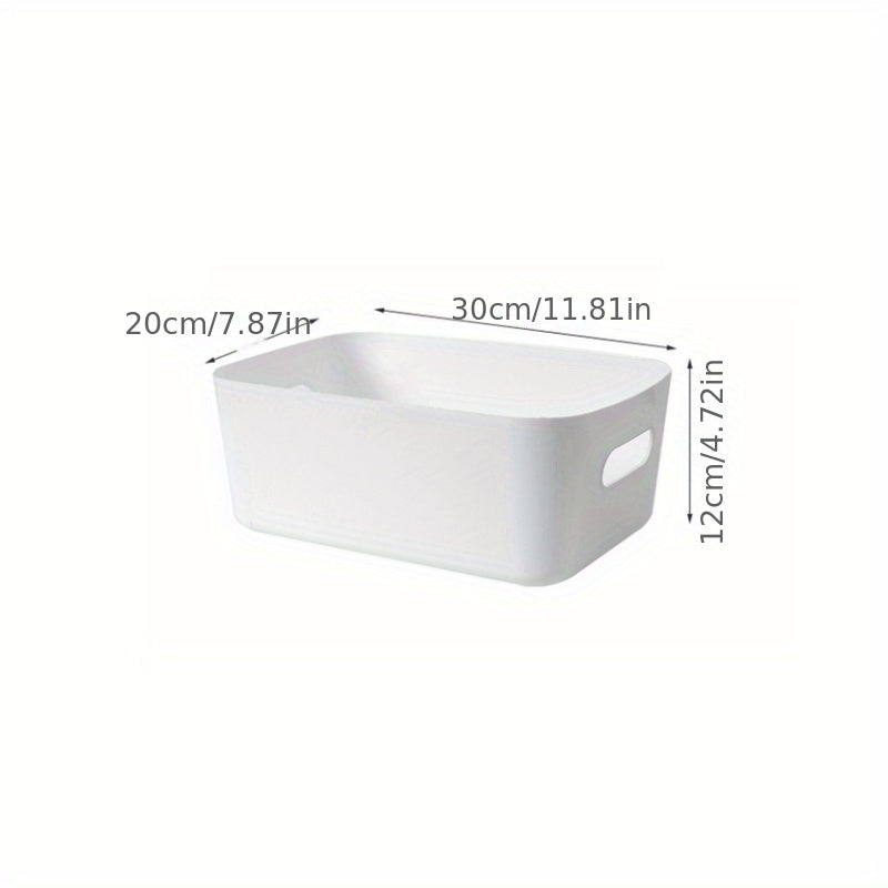 Portable Transparent Storage Box for Cosmetics and More
