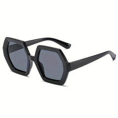 Y2K Geometric Sunglasses Kpop Jelly Gradient Glasses UV400