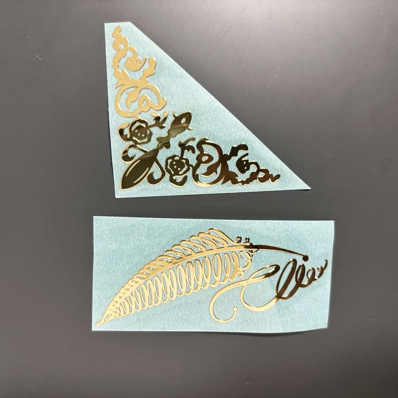 2 Metal Stickers: Musical Instruments, Computers, Tablets - Unique & Stylish
