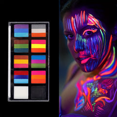 Water Soluble Elf Fairy Palette for Halloween Christmas Face Painting