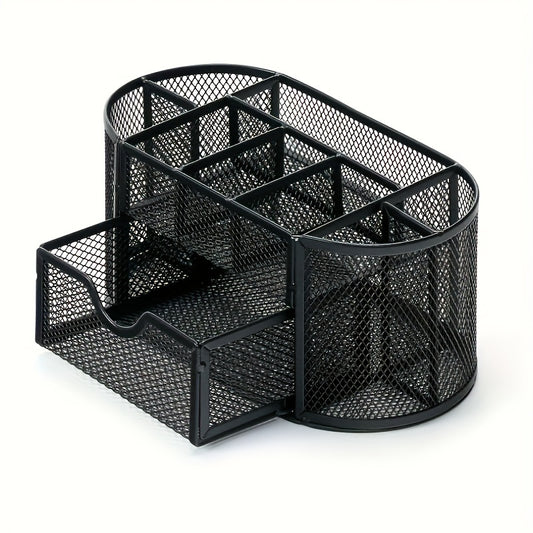 Pen Holder Storage Box with Drawer 22 X 11 X 10 5 Cm