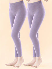 Plush Thermal Pants Soft & Comfy Elastic Tights For Winter Women's Lingerie
