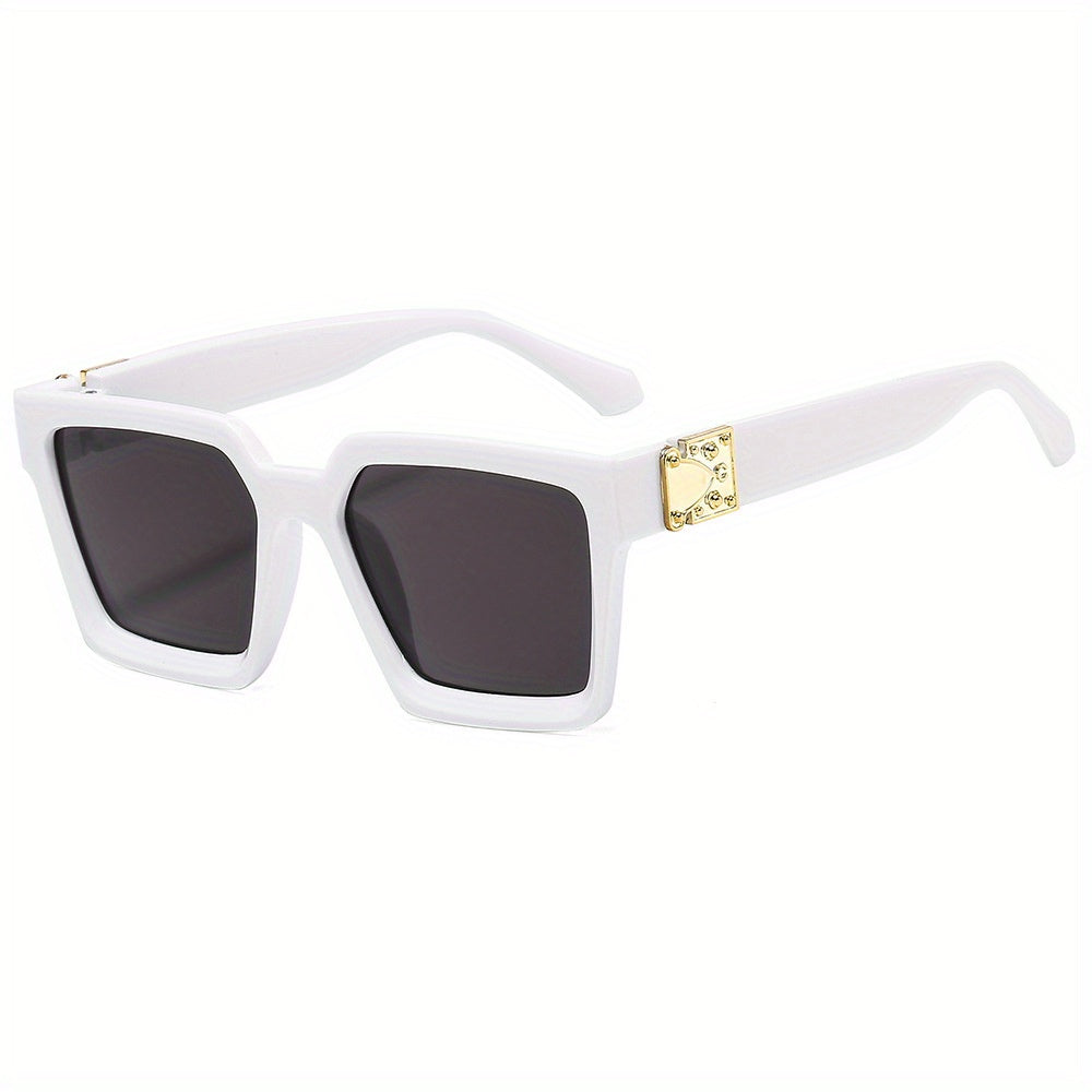 Gradient Square Sunglasses UV400 for Driving Beach Travel