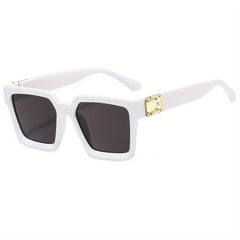Gradient Square Sunglasses UV400 for Driving Beach Travel