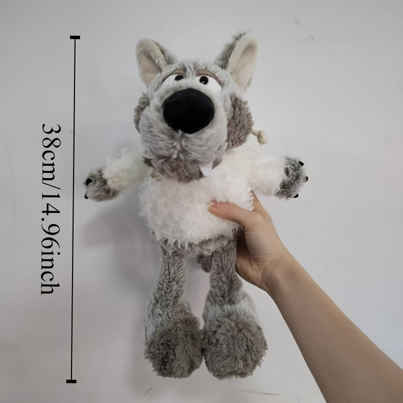 Little Wolf Plush Slipper Soft Cuddly Gift