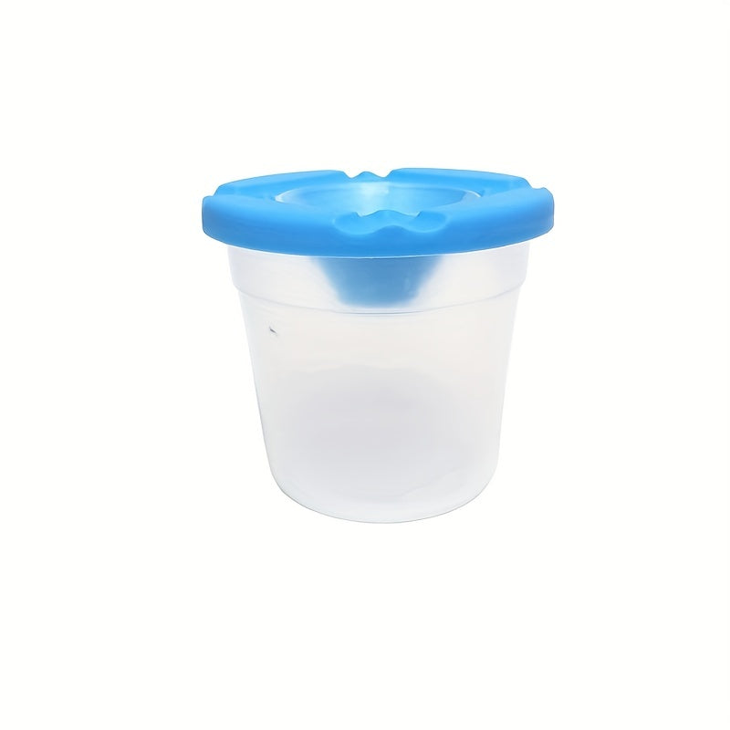 4pcs Pen Washing Cup Leak-proof Mixing Cup Portable Acrylic Watercolor